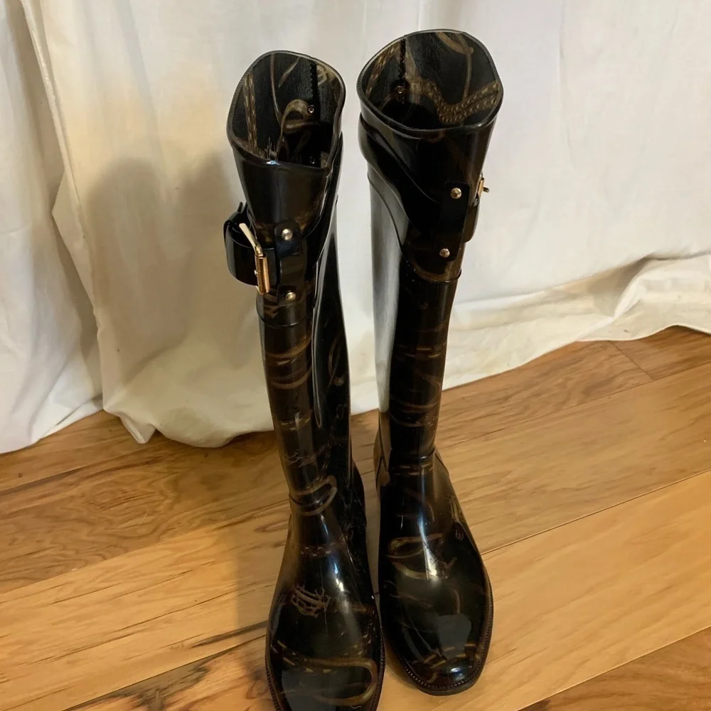 Ralph Lauren Rossalyn equestrian style rain boot 5